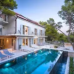 Magnificent Seafront Villa 10 Bedrooms Pakleni View Villa Private Infinity Pool Amazing Sea Views Hvar Town