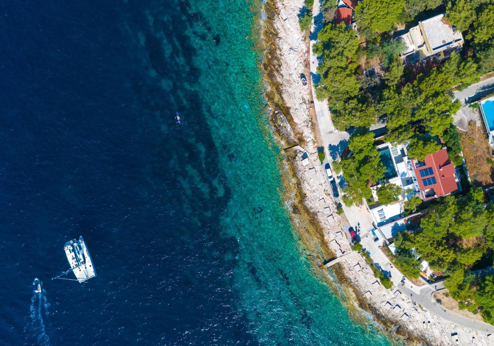 Villa Pakleni View Villa: Seafront Splendor With Infinity Pool Hvar Town