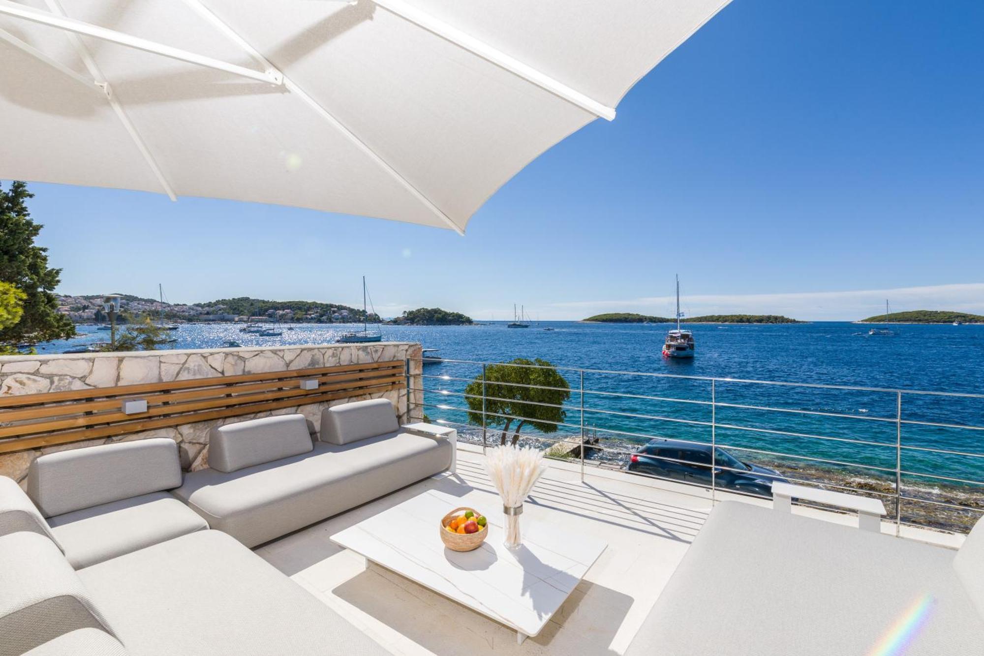 Pakleni View Villa: Seafront Splendor With Infinity Pool * Hvar Town