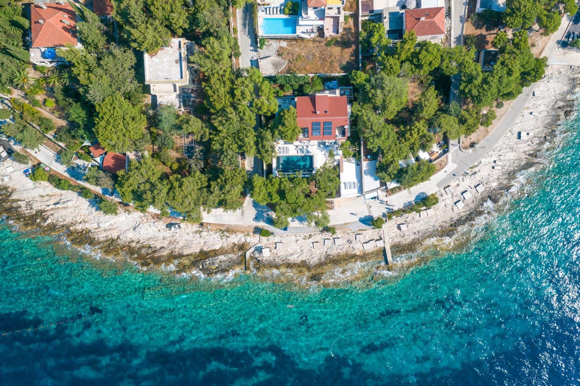 Pakleni View Villa: Seafront Splendor With Infinity Pool * Hvar Town